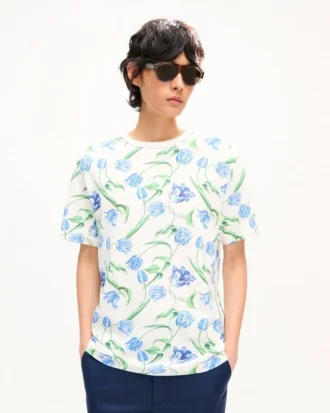 T-shirt “Kenzo Tulip” in cotone