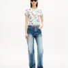 T-shirt “Kenzo Tulip” in cotone T-shirt “Kenzo Tulip” in cotone