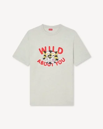 T-shirt “Kenzo Wild Tiger” in cotone
