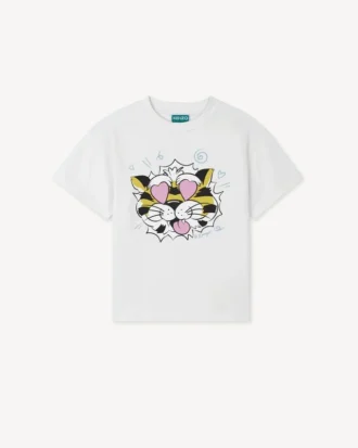 T-shirt “Kenzo Wild Tiger” in cotone