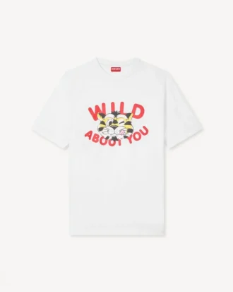 T-shirt “Kenzo Wild Tiger” in cotone T-shirt “Kenzo Wild Tiger” in cotone