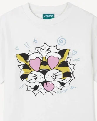 T-shirt “Kenzo Wild Tiger” in cotone