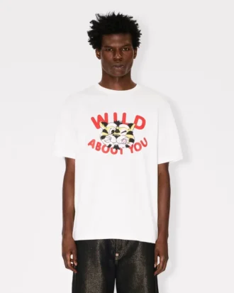 T-shirt “Kenzo Wild Tiger” in cotone T-shirt “Kenzo Wild Tiger” in cotone