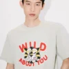 T-shirt “Kenzo Wild Tiger” in cotone T-shirt “Kenzo Wild Tiger” in cotone