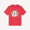 T-shirt oversize “Kenzo Wild Tiger” in cotone