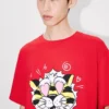 T-shirt oversize “Kenzo Wild Tiger” in cotone