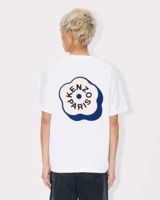 T-shirt oversize ricamata ‘Boke Flower 2.0’ in cotone