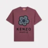 T-shirt oversize ricamata “Boke Flower” in cotone pesante