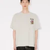 T-shirt oversize ricamata “Kenzo Wild Tiger” in cotone T-shirt oversize ricamata “Kenzo Wild Tiger” in cotone