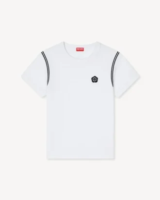 T-shirt ricamata ‘Boke Flower 2.0’ in cotone