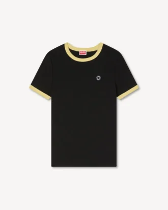 T-shirt ricamata ‘Boke Flower 2.0’ in cotone