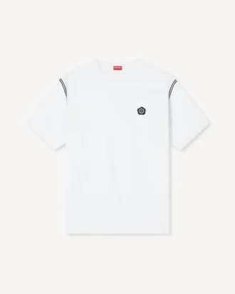 T-shirt ricamata ‘Boke Flower 2.0’ in cotone