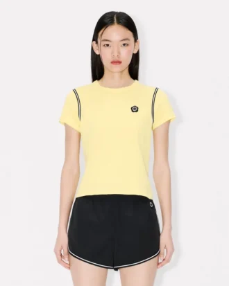 T-shirt ricamata ‘Boke Flower 2.0’ in cotone