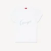 T-shirt ricamata “Kenzo Signature” in cotone T-shirt ricamata “Kenzo Signature” in cotone