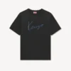 T-shirt ricamata “Kenzo Signature” in cotone T-shirt ricamata “Kenzo Signature” in cotone