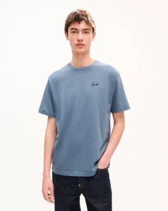 T-shirt ricamata “Kenzo Signature” in cotone