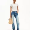 T-shirt ricamata “Kenzo Signature” in cotone