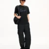 T-shirt ricamata “Kenzo Signature” in cotone T-shirt ricamata “Kenzo Signature” in cotone