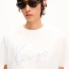 T-shirt ricamata “Kenzo Signature” in cotone T-shirt ricamata “Kenzo Signature” in cotone
