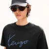T-shirt ricamata “Kenzo Signature” in cotone T-shirt ricamata “Kenzo Signature” in cotone