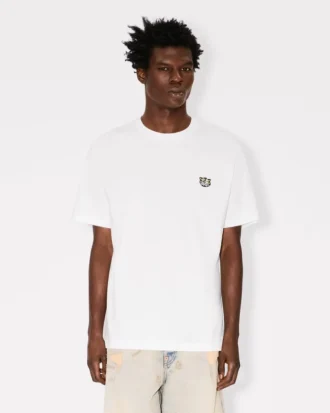 T-shirt ricamata “Kenzo Wild Tiger” in cotone