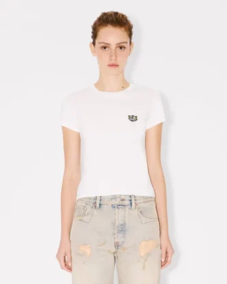 T-shirt ricamata “Kenzo Wild Tiger” in cotone