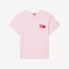 T-shirt slim fit con ricamo “Kenzo Paris Emblem” in cotone T-shirt slim fit con ricamo “Kenzo Paris Emblem” in cotone