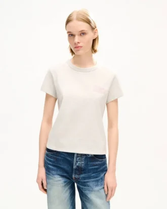 T-shirt slim fit con ricamo “Kenzo Paris Emblem” in cotone