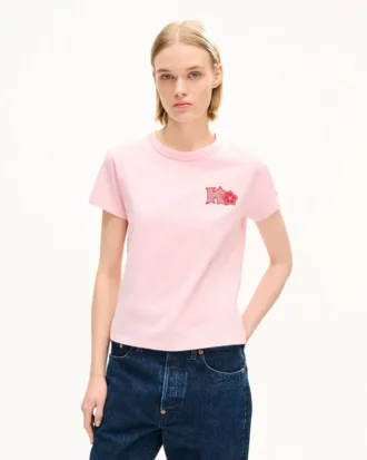 T-shirt slim fit con ricamo “Kenzo Paris Emblem” in cotone