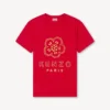 T-shirt slim in cotone con ricamo “Boke Flower” T-shirt slim in cotone con ricamo “Boke Flower”