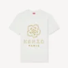 T-shirt slim in cotone con ricamo “Boke Flower” T-shirt slim in cotone con ricamo “Boke Flower”