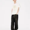 T-shirt slim in cotone con ricamo “Boke Flower” T-shirt slim in cotone con ricamo “Boke Flower”