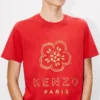 T-shirt slim in cotone con ricamo “Boke Flower” T-shirt slim in cotone con ricamo “Boke Flower”