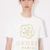 T-shirt slim in cotone con ricamo “Boke Flower” T-shirt slim in cotone con ricamo “Boke Flower”