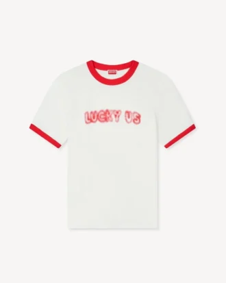 T-shirt slim in cotone “Kenzo Words”