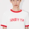 T-shirt slim in cotone “Kenzo Words” T-shirt slim in cotone “Kenzo Words”