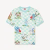 T-shirt slim “Kenzo Cartoon” in cotone