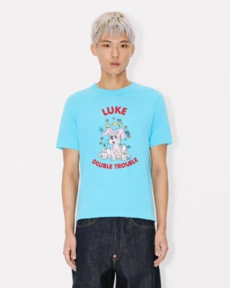 T-shirt slim “Kenzo Cartoon” in cotone