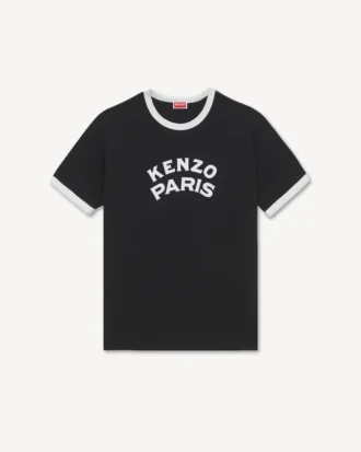 T-shirt slim “Kenzo Paris Emblem” in cotone