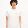 T-shirt slim ricamata “Kenzo Tulip” in cotone T-shirt slim ricamata “Kenzo Tulip” in cotone