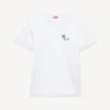 T-shirt slim ricamata “Kenzo Tulip” in cotone T-shirt slim ricamata “Kenzo Tulip” in cotone