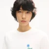 T-shirt slim ricamata “Kenzo Tulip” in cotone T-shirt slim ricamata “Kenzo Tulip” in cotone