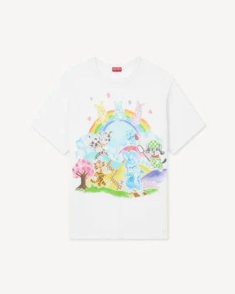 T-shirt unisex “Kenzo Cartoon” in cotone