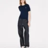 Top a maniche corte “Boke Flower” in lana merino Top a maniche corte “Boke Flower” in lana merino