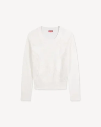 Top corto a maniche lunghe “Kenzo Cartoon” in cotone