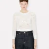 Top corto a maniche lunghe “Kenzo Cartoon” in cotone