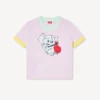 Top corto ‘Kenzo Cartoon’ in cotone spugnoso Top corto ‘Kenzo Cartoon’ in cotone spugnoso