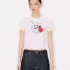 Top corto ‘Kenzo Cartoon’ in cotone spugnoso Top corto ‘Kenzo Cartoon’ in cotone spugnoso