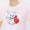 Top corto ‘Kenzo Cartoon’ in cotone spugnoso Top corto ‘Kenzo Cartoon’ in cotone spugnoso