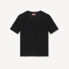 Top in maglia a maniche corte